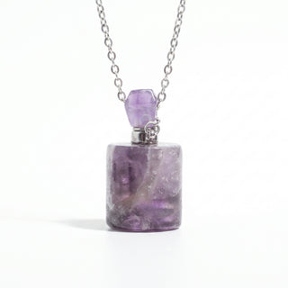 Amethyst Perfume Necklace from Stonebridge Imports