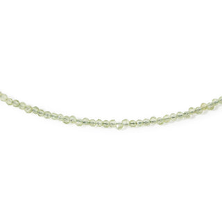 Peridot Bead Necklace - 2-3mm from The Rock Space
