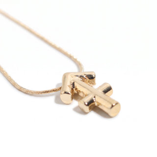 Gold Plated Zodiac Necklace Sagittarius from Stonebridge Imports