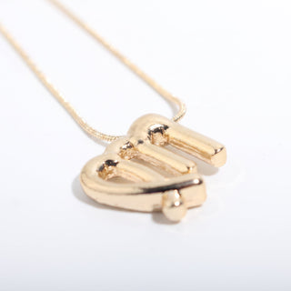 Gold Plated Zodiac Necklace Virgo from Stonebridge Imports