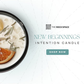 Deal Of The Week - Crystal Intention Candle  - Until Sept 26