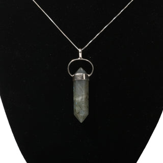 Labradorite Double Terminated - 925 Silver Pendant from Stonebridge Imports
