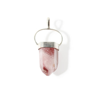 Lithium Quartz Pointed - 925 Silver Pendant from The Rock Space