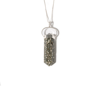 Ocean Jasper Double Terminated - 925 Silver Pendant from The Rock Space