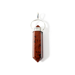 Obsidian Mahogany Double Terminated - 925 Silver Pendant from Stonebridge Imports