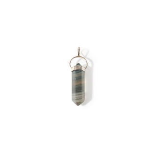 Fluorite Purple Double Terminated Pendant from Stonebridge Imports