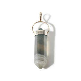 Fluorite Purple Double Terminated - 925 Silver Pendant from The Rock Space