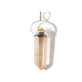 Tangerine Aura Double Terminated - 925 Silver Pendant from Stonebridge Imports