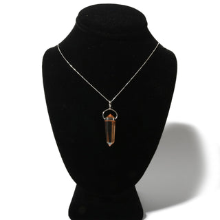 Tangerine Aura Double Terminated - 925 Silver Pendant from The Rock Space