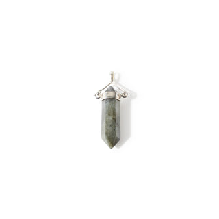 Labradorite Double Terminated Swivel - 925 Silver Pendant from Stonebridge Imports