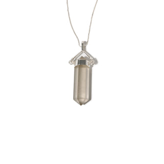 Smoky Quartz Swivel Point - 925 Silver Pendant from The Rock Space