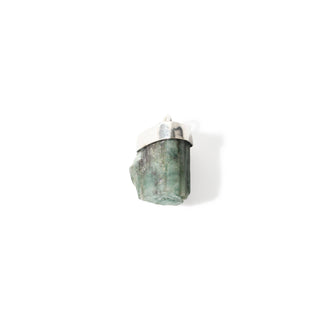 Emerald Rough - 925 Silver Pendant from The Rock Space