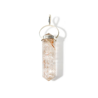 Rutile Double Terminated Multifaceted - 925 Silver Pendant from The Rock Space