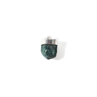 Apatite Rough - 925 Silver Pendant from The Rock Space