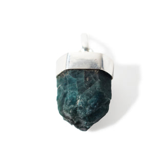 Apatite Rough - 925 Silver Pendant from The Rock Space
