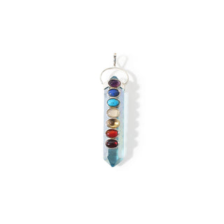 Aqua Aura Chakra - 925 Silver Pendant from Stonebridge Imports