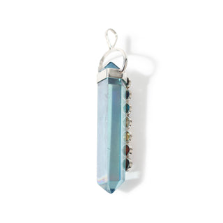 Aqua Aura Chakra - 925 Silver Pendant from The Rock Space