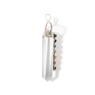 Clear Quartz Chakra - 925 Silver Pendant from The Rock Space