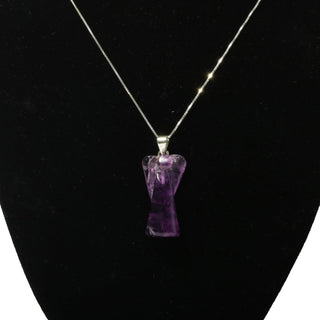 Amethyst Angel - 925 Silver Pendant from The Rock Space