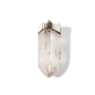 Lithium Quartz Polished - 925 Silver Pendant from The Rock Space