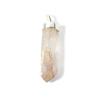 Crystal Lithium Rough - 925 Silver Pendant from The Rock Space