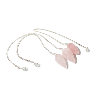 Rose Quartz Drop Pendulum - 3 Pack from Stonebridge Imports