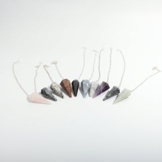 Mixed Stone Pendulums - 10 Pack from Stonebridge Imports