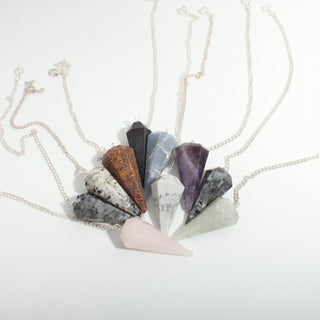 Mixed Stone Pendulums - 10 Pack from Stonebridge Imports