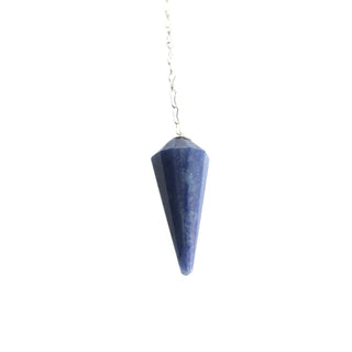 Blue Aventurine Multifaceted Pendulum - 1" to 1 3/4"    from The Rock Space