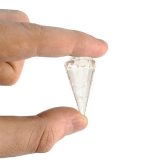 Clear Quartz Multifaceted Pendulum    from The Rock Space