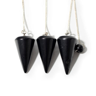 Shungite Rounded Pendulum - 3 Pack from The Rock Space