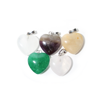 Assorted Heart Pendant - 5 Pack from Stonebridge Imports
