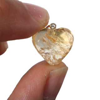 Mixed Stone B Mini Heart Pendant - Pack of 5 - 5/8" from The Rock Space