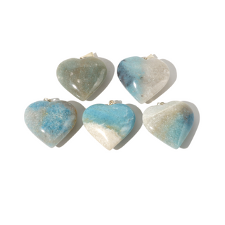 Trollite B Heart Pendant - Pack of 5 - 1" from The Rock Space