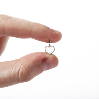 Rainbow Moonstone Heart Pendant with Chain from The Rock Space