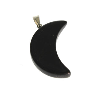 Black Obsidian Moon Pendant - 3 Pack    from The Rock Space