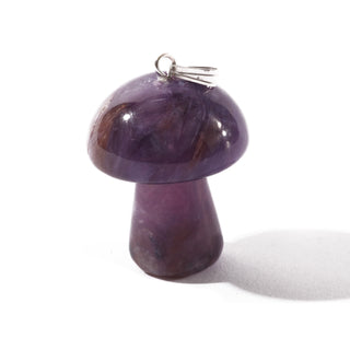 Charoite Mushroom Pendant    from The Rock Space