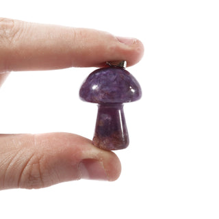 Charoite Mushroom Pendant from The Rock Space