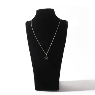 Rainbow Moonstone Star Pendant with Chain    from Stonebridge Imports