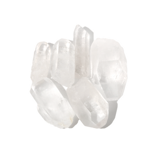 Clear Quartz 'A' Points Bag from The Rock Space