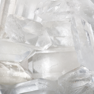 Clear Quartz 'A' Points Bag from The Rock Space