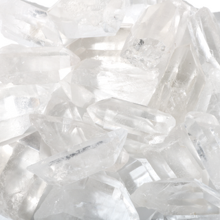 Clear Quartz 'A' Points Bag from The Rock Space