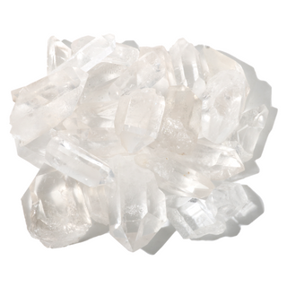 Clear Quartz Points - Small - Quality A  - 3/4" to 1 3/4" - 500g bag