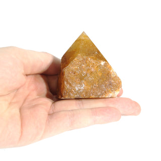 Hematoid Yellow Cut Base, Polished Point Tower #2 from The Rock Space