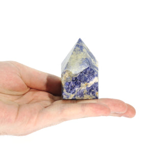 Sodalite Cut Base, Polished Point Tower #2 from The Rock Space