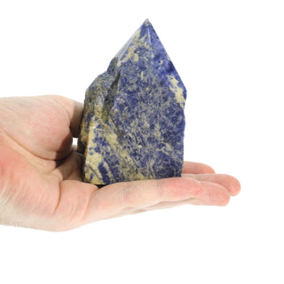 Sodalite Cut Base, Polished Point Tower #4 from The Rock Space