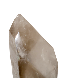 Smoky Quartz Point On Wood Base U#11 - 17 1/4" from The Rock Space