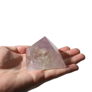 Amethyst Pyramid Carvings - 9 to 12 Pieces - 1kg Box    from Stonebridge Imports