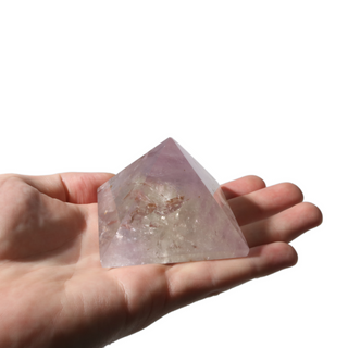 Amethyst Pyramid Carvings - 9 to 12 Pieces - 1kg Box from The Rock Space