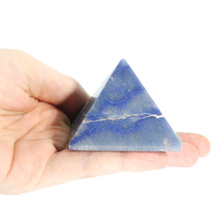 Blue Aventurine Pyramid #5 - 2 1/4" to 2 1/2" Wide